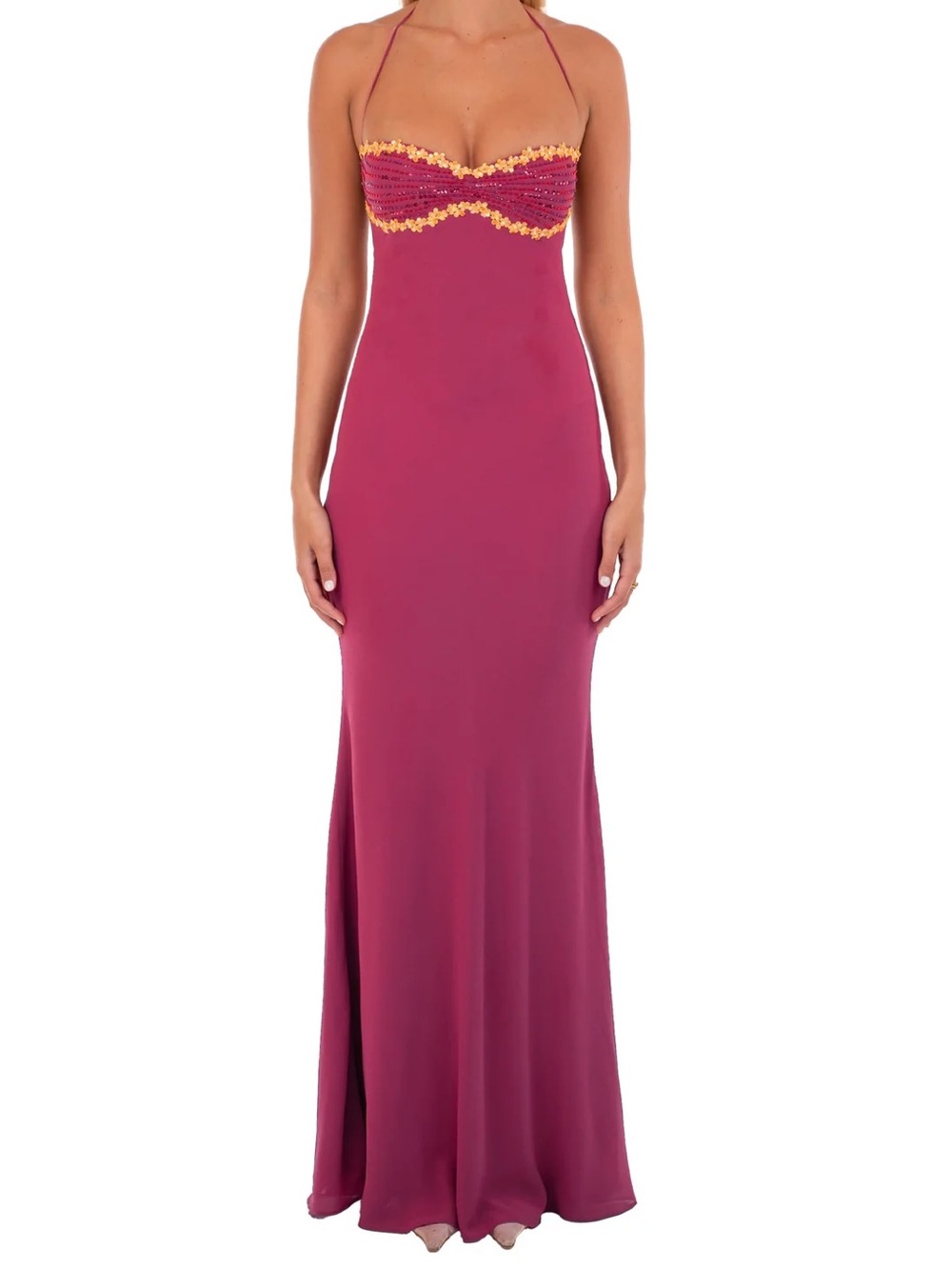 I AM DELILAH “Delilah Maxi I Wine” Dress